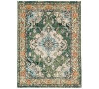 RugVista Leia, Rug, Modern carpets, 6′7″ x 9′10″ ft (200x300 cm), Rectangular, Medium Pile, Living Room, Dining Bedroom, Kitchen, Dry Clean Only, oeko_tex_100, Green