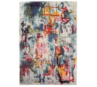 RugVista Leloudo, Rug, Modern carpets, 6′7″ x 4′7″ ft (200 140 cm), Rectangular, Medium Pile, Living Room, Dining Bedroom, Kitchen, Dry Clean Only, oeko_tex_100, Multicoloured