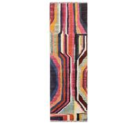 RugVista Markiz Rug, Modern, 80x250 cm, Runner, Carpet, Medium Pile, Dry Clean, living-room,bedroom,kitchen,hallway, Multi/Pink