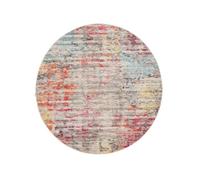 RugVista Monet Rug, Modern, Ø 200 cm, Round, Carpet, Medium Pile, Dry Clean, living-room,dining-room,bedroom,kitchen, Multicoloured