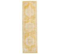 RugVista Nadia, Rug, Modern carpets, 9′10″ x 2′7″ ft (300 80 cm), Rectangular, Low, Living Room, Dining Bedroom, Kitchen, Hallway, Dry Clean Only, oeko_tex_100, Yellow