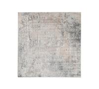 RugVista Ritz, Rug, Modern carpets, 8′2″ x ft (250x250 cm), Square, Medium Pile, Living Room, Dining Bedroom, Kitchen, Dry Clean Only, oeko_tex_100, Light Grey