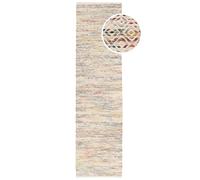 RugVista, Ugo Rug, Medium Pile, 2'6 x 9'8 ft (80 x 300 cm), Runner, Modern Kelim Rug, Bamboo Silk, Hallway, Bedroom, Kitchen, Living Room, Multicoloured, Multicoloured,