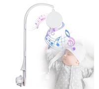 RUGVOMWM 26 inch Baby Crib Mobile Bed Bell Holder Arm, Mobile Hanger, The Bracket Nut can be Adjusted Width