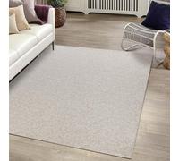 RugzGallerie Washable Area Rugs, Runner Rug with Non Slip Backing, Stain Resistant, Foldable, Boho Machine Washable Carpet Mat for Kitchen, Bathroom, Bedroom or Living Room | Beige - 150x220 cm