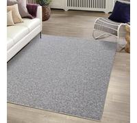 RugzGallerie Washable Area Rugs, Runner Rug with Non Slip Backing, Stain Resistant, Foldable, Boho Machine Washable Carpet Mat for Kitchen, Bathroom, Bedroom or Living Room | Grey - 80x150 cm