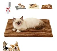 Ruhemeister Pro 2026 New Self-Heating Thermal Mat for Cats, Self-Heating Cat Mat, Self-Heat Cat Mat and Dog Blanket, Non-Slip Bottom without Electricity, Washable, Relieve Anxiety Comfort(C,S)