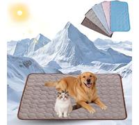 Ruhemeister Pro Cooling Mat Dog, 2026 New Cooling Mat For Summer, Washable Coolings Mat For Dogs, Self-Cooling Dog Mat, Quick Cool, Stress Reduction, Protect Your Dogs From The Summer Heat(D,XL)