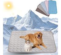 Ruhemeister Pro Cooling Mat Dog, 2026 New Cooling Mat For Summer, Washable Coolings Mat For Dogs, Self-Cooling Dog Mat, Quick Cool, Stress Reduction, Protect Your Dogs From The Summer Heat(E,XS)