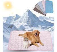 Ruhemeister Pro Cooling Mat Dog, 2026 New Cooling Mat For Summer, Washable Coolings Mat For Dogs, Self-Cooling Dog Mat, Quick Cool, Stress Reduction, Protect Your Dogs From The Summer Heat(B,M)
