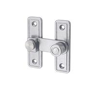 RUHEN Door Bolt Lock, Durable Thicken Sturdy Left/Right Install Add Extra Security and Privacy to Your Home