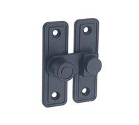 RUHEN Door Bolt Lock, Durable Thicken Sturdy Left/Right Install Add Extra Security and Privacy to Your Home