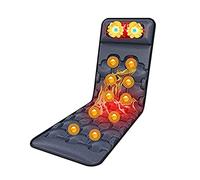 RUHEN Heating pads Massage Mat with Heat,Full Body Shiatsu Massager,10 Vibration Motors 9 Modes Massage Pad Mattress Pad for Relieve Neck,Back,Waist,Legs Pain Full Body Massage
