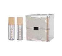 RUHEN Karaoke Machine,Portable Bluetooth Speaker With Dual Microphone,Built-in Sound Card Function,a Variety Of K Song Sound Effects