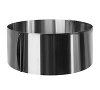 Ruhhy Baking Ring Cake Ring Adjustable 12 cm High Diameter 30 cm Cake Ring Professional Hobby Baker 18909