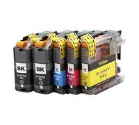 RUHJFBQL LC205 LC207 Ink Cartridge Compatible For MFC-J4320DW MFC-J4420DW MFC-J4620DW MFC-J5520DW Printers(1SET 2BK C M Y)