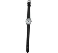 Ruhla Men's Analogue Watch with Leather Strap 44-5 Garde, Black, Strap.