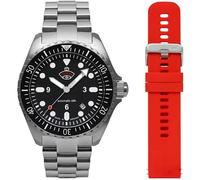 Ruhla NVA Kommando Minentaucher Automatic Set Red Watch