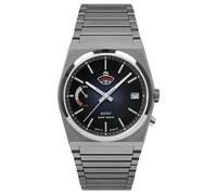 RUHLA Space Control Solar (40mm) Dark Blue Dial / Stainless Steel Bracelet