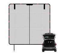 Ruhnjyg Car Trunk Fly Net, Magnetic Mesh Screen Sun Protection Tailgate Net, Car Accessories Window Shades, Breathable Sun Shade For Ventilation & Privacy Protection, Preventing Mosquitoes