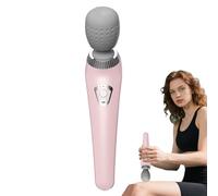Ruhnjyg Electric Massager Wand | Vibration Whole Body Massager Wand,Lightweight Ergonomic Portable Travel Massaging Tool with Multiple Speeds