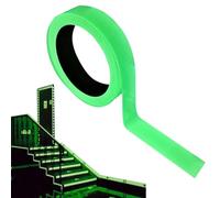 Ruhnjyg Glo-w in The Dar-k Tape - Self-adhesive Tape Warning Tape, Stair Anti-slip Reflective Sticker, Removable Waterproof Fluorescent Stickers For Outdoor Sports - Green