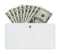 Ruhnjyg Men's Slim Wallet,Golf Theme Credit Card Case - Thin PU Leather Slim Card Case Holds Up to 30 Bills,for Cash Envelope Dollar Men Women Business Trip Daily Casual Travel