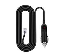 Ruhnjyg Rj11 Power Cord - 12V2A Driving Recorder Step-Down Cable, Straight Power Cord Replacement For Unide-n LRD950 LiDAR Detector, Bel Beltronics Series Radar Detectors