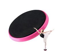 Ruhnjyg Turning Boards For Dancers - Circl-e Practice Figure Skating Dance Spin Board, Practice Supplies With EVA Foam Pad, Balance Turn Board Improve Your Spinnin-g, Releve, Turn - Pink