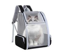 Ruhnjyg Ventilate Pet Backpack, Cat Carrier Backpacks, Cat Backpack Breathable Mesh, Portable Puppy Carrying Backpacks, Perfect For Outdoor Adventures And Vet Visits