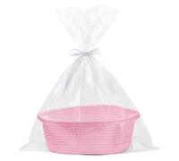 Ruhnjyg Woven Baskets for Organizing | Empty Cotton Rope Basket for Storage Toy - Portable Organizer Solutions for Dorm Kitchens Bathrooms Living Room Apartment Nursery Bedside Tables Christmas