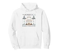 Ruhr Valley romance, Essen Borbeck Castle, hand-drawn Pullover Hoodie
