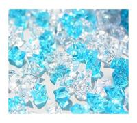 RUHTEUO 100G Micro Landscape Aquarium Hydroponic Plant Decoration Landscaping Glass Beads Sand River Yellow Stone for Crafts, Vases Filler(Color-17)