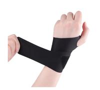 RUHTEUO 6Pcs Ultra Thin Breathable Wrist Guard Fitness Sports Wrap Pressure Protection Wrists Wrist Sprain Tendon Sheath Sheath(Black)