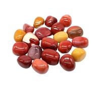 RUHTEUO Irregular Tumbled Stone Landscape Jasper Reiki Healing Crystal Energy Quartz Mineral Specimen Aquarium Home Garden Decor for Crafts, Vases Filler(Color23,1000g)