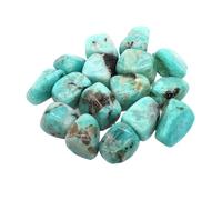 RUHTEUO Irregular Tumbled Stone Landscape Jasper Reiki Healing Crystal Energy Quartz Mineral Specimen Aquarium Home Garden Decor for Crafts, Vases Filler(Color7,50g)