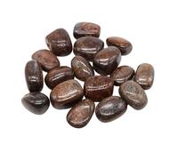 RUHTEUO Irregular Tumbled Stone Landscape Jasper Reiki Healing Crystal Energy Quartz Mineral Specimen Aquarium Home Garden Decor for Crafts, Vases Filler(Color14,50g)