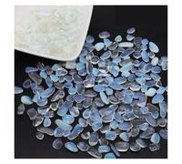 RUHTEUO Stones Gravel Crystals Chip Quartz Minerals Reiki Healing Tumbled Agate Specimen Gemstones Home Aquarium Decor DIY Craft for Crafts, Vases Filler(Color28,100g)