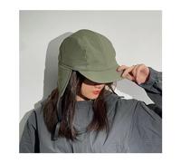 RUHTEUO Warm Down Padded Bomber Hats Ear Protection Flying Winter Outdoor Windproof Thickened Protectors Straps Ski Caps(D-olive green)