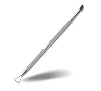 Rui Smiths Professional Double Ended Stainless Steel Metal Pusher (Cuticle Pusher) And Triangle Gel Polish Remover Scraper Tool - Style No. 101