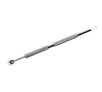 Rui Smiths Professional Double Ended Stainless Steel Metal Pusher (Cuticle Pusher) And Triangle Gel Polish Remover Scraper Tool - Style No. 102