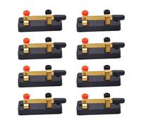 RUIAN 8Pcs Educational Single Pole Knife Switch Physics Laboratory Equipment Single Pole Single Throw (Spst) Switch for Electricity Project in Class