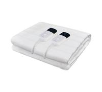 RUIANBAO Non-woven Fabric, Large LED Display, 160 *140CM, Dual Controllers, L+M+H Temperature Settings, 2/4/12H Timer, Machine Washable, Underlay Double Electric Blanket