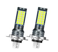 Ruiandsion 2 PCS H7 LED Fog Light Bulbs 10-30V 12V 1800LM Cyan 3030 36SMD Chips Led Replacement for Daytime Running Lights Car Headlight Plug and Play,No-Polar