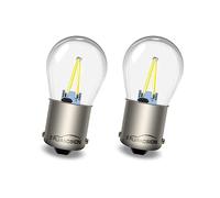 Ruiandsion 2pcs 1156 LED Bulb White 12V 1141 1003 7506 BA15S Super Bright LED Filament Bulbs Replacement for Car Camper Trailer RV Backup Reverse Tail Parking Lights