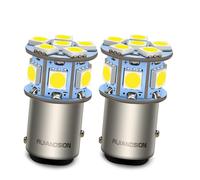 Ruiandsion 2pcs 1157 BAY15D LED Bulb 12V Super Bright 5050 12SMD Chipsets 6000K White LED Replacement Bulb for Backup Reverse Light Tail Light,Non-polarity