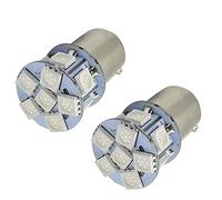 Ruiandsion 2pcs 1157 LED Bulb BAY15D DC 6V Yellow Super Bright 5050 12SMD Chipsets LED Replacement Bulb for Reverse light Stop Parking Lights Brake Lights Tail lights,Non-polarity