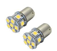 Ruiandsion 2pcs 1157 LED Bulb White 6V BAY15D 5050 12SMD LED Light Bulbs for Back Up Reverse Lights Brake Lights Tail Lights,Non-polarity