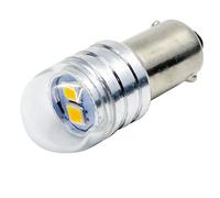 Ruiandsion 2pcs 12V BA9S LED Bulb BA9 BA9S T4W 53 57 1895 64111 Super Bright 3030 2SMD Chipset LED Interior Light License Plate Lights Map Light Bulb,Warm White 3000K