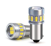 Ruiandsion 2PCS E10 LED Bulb 6-30V Non-Polarity, 1.8W 240Lm 6000K White, 3014 SMD 12LED Upgrade for Flashlight Torch Bike Work Light Instrument Indicator
